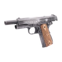 Cybergun Auto Ordnance 1911 Fly Girl Gas Blowback Pistol (Weathered)
