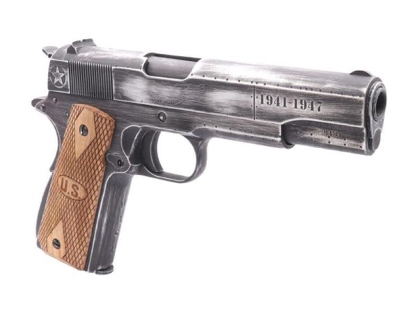 Cybergun Auto Ordnance 1911 Fly Girl Gas Blowback Pistol (Weathered)