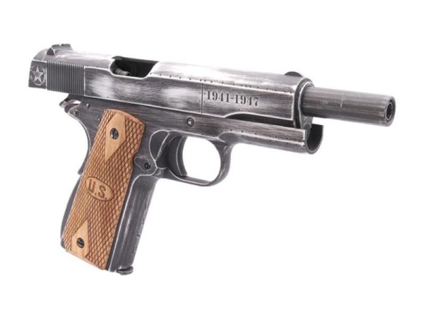 Cybergun Auto Ordnance 1911 Fly Girl Gas Blowback Pistol (Weathered)