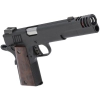 Armorer Works Custom 1911 with Muzzle Compensator GBB AW-NE3102 (Black)