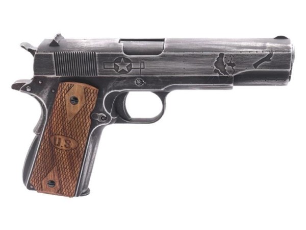 Cybergun Auto Ordnance 1911 Victory Girl Gas Blowback Pistol (Weathered) 