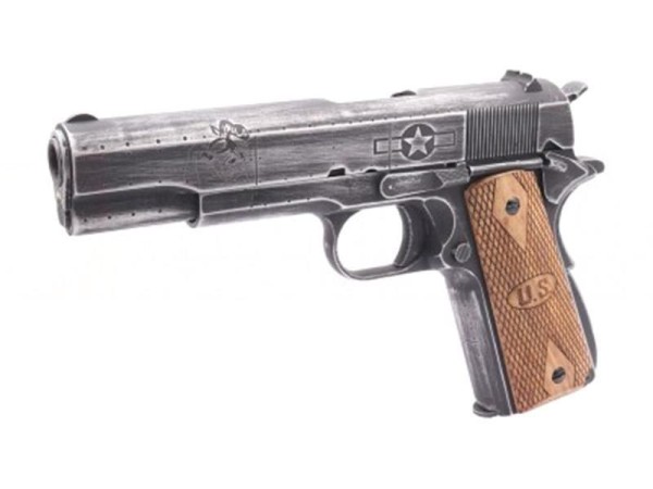 Cybergun Auto Ordnance 1911 Victory Girl Gas Blowback Pistol (Weathered) 