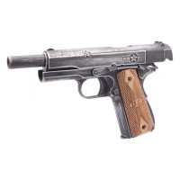 Cybergun Auto Ordnance 1911 Victory Girl Gas Blowback Pistol (Weathered) 