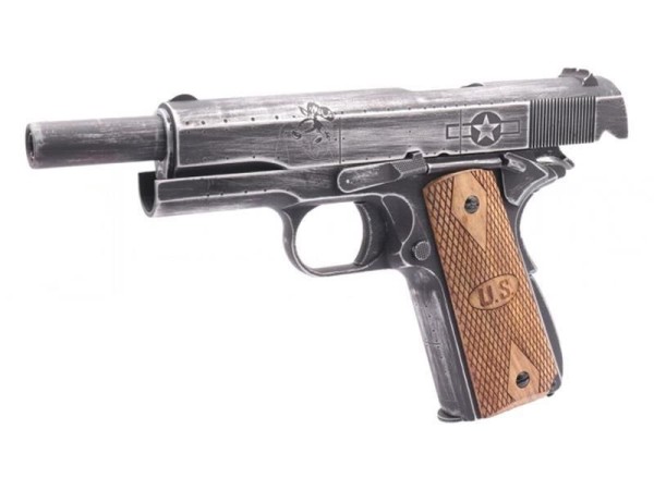 Cybergun Auto Ordnance 1911 Victory Girl Gas Blowback Pistol (Weathered) 