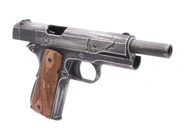 Cybergun Auto Ordnance 1911 Victory Girl Gas Blowback Pistol (Weathered) 