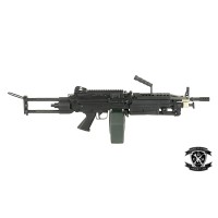 A&K FN Licensed Full Metal M249 PARA LMG (Black) 