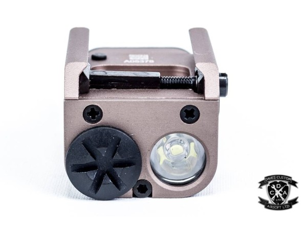 XC1 Replica Pistol Torch - 200 Lumens (Black / Tan) 