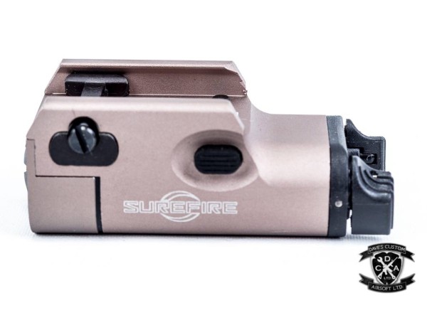 XC1 Replica Pistol Torch - 200 Lumens (Black / Tan) 