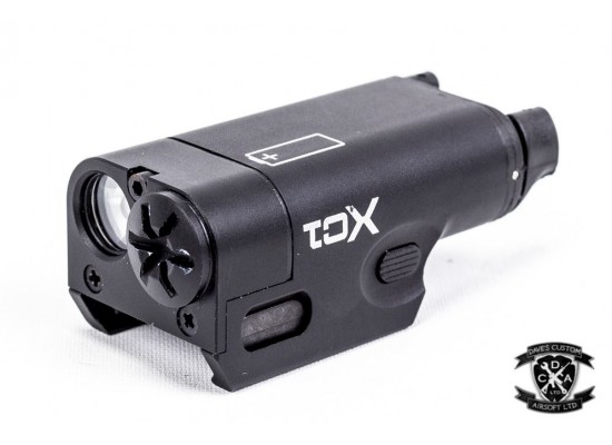 XC1 Replica Pistol Torch - 200 Lumens (Black / Tan) 