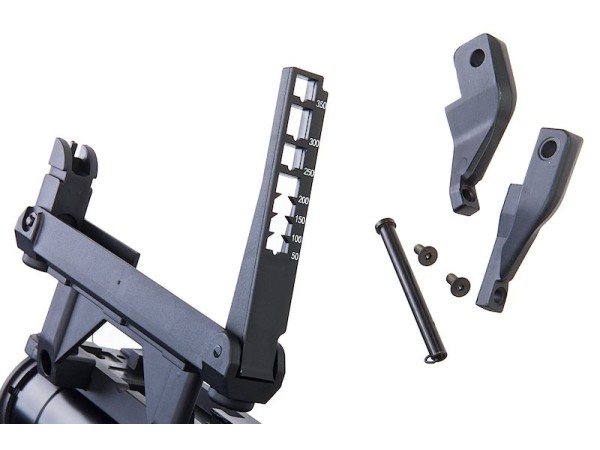 Ares M320 40mm Grenade Launcher with Ares Hard Case (2020 New Model) Black