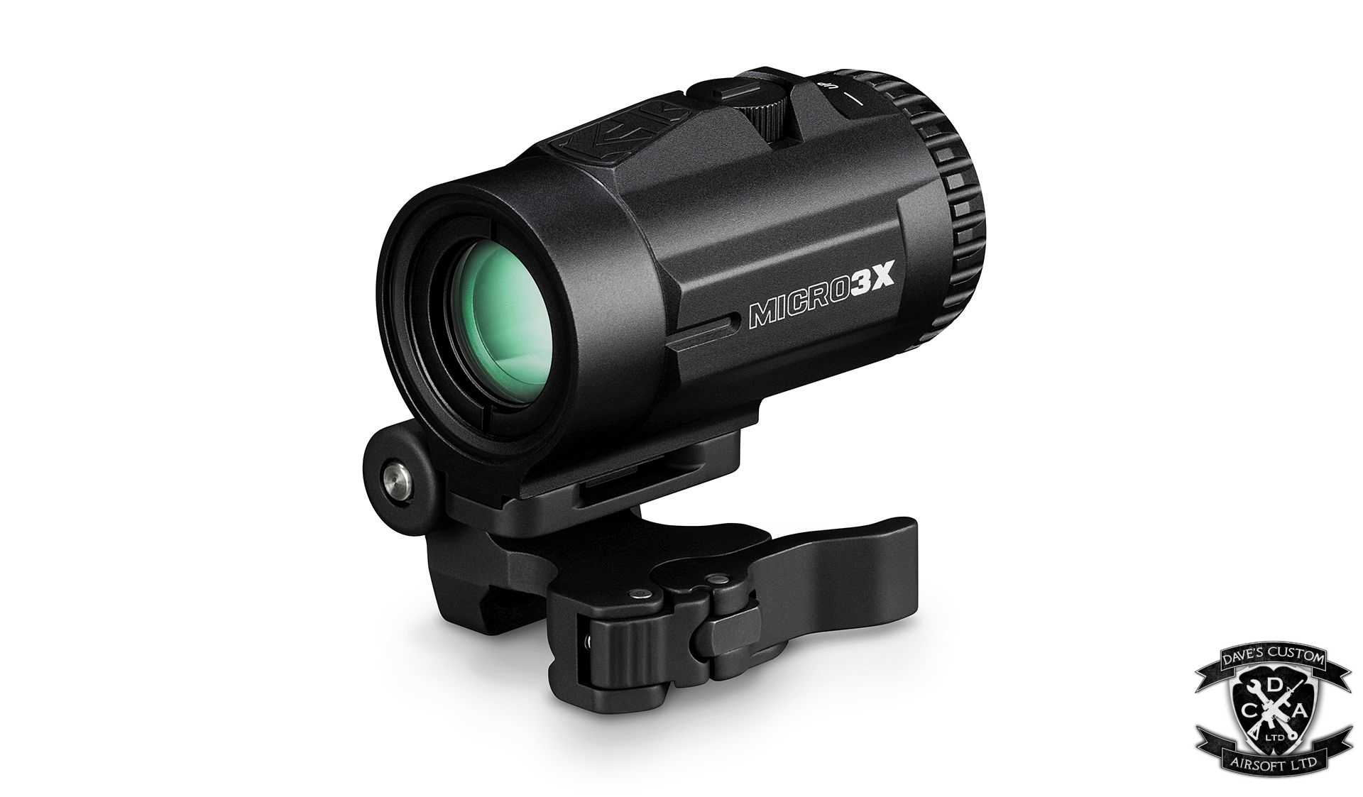 Vortex V3XM Micro 3x Magnifier With Flip Mount