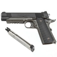 Pre-Order Due 19/09/2026 - Tokyo Marui Night Warrior 1911 GBB Pistol (Black / Grey) 