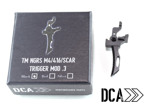 DCA TM Next Gen M4 / 416 / SCAR Trigger Mod.3 (Black / Silver / Red)