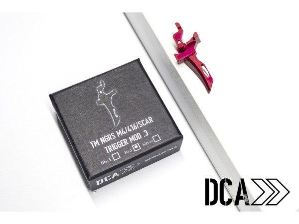 DCA TM Next Gen M4 / 416 / SCAR Trigger Mod.3 (Black / Silver / Red)