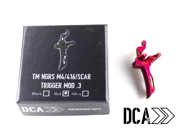 DCA TM Next Gen M4 / 416 / SCAR Trigger Mod.3 (Black / Silver / Red)