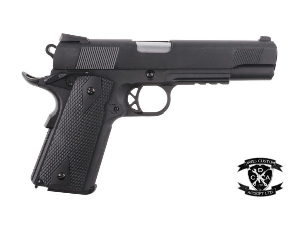WE 1911 Tactical GBB - black 