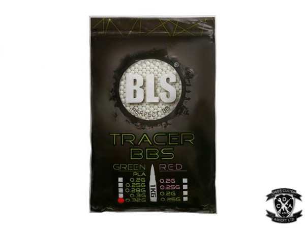 BLS Premium Precision 0.32g Tracer BBs Red (1kg)