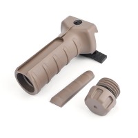 MP TGD QD Long Vertical Grip with Pressure Switch Groove (Black / DE) 