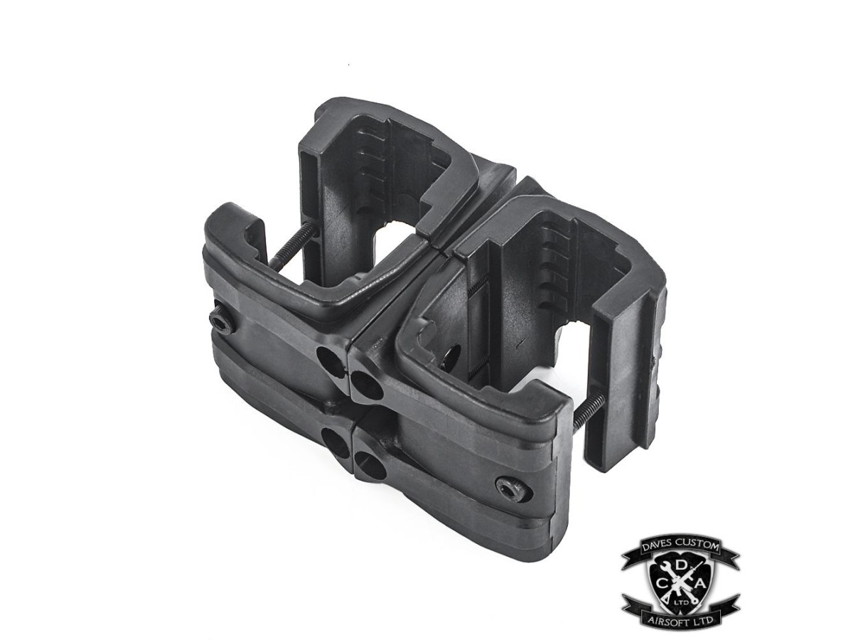 Connettore Per Caricatori Polymer Black - Pacco Da 2 Unità - Prodotto USA Compatibile AR