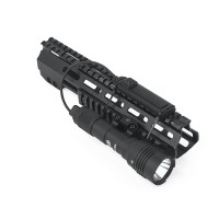 WADSN PROTAC Rail Mounted Flashlight WD04063 (Black / DE) 