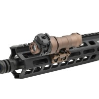 WADSN KIJI K1 Flashlight with Thorntail6 Offset Scout Mount KeyMod & M-LOK (Black / DE) 