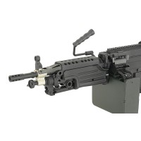 A&K FN Licensed Full Metal M249 PARA LMG (Black) 