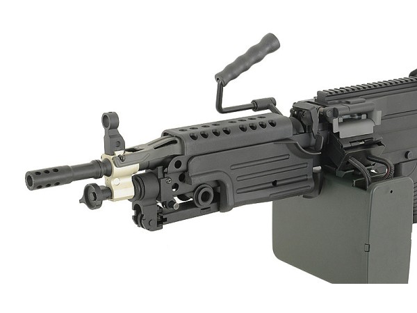 A&K FN Licensed Full Metal M249 PARA LMG (Black) 