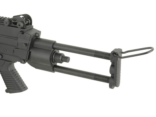 A&K FN Licensed Full Metal M249 PARA LMG (Black) 