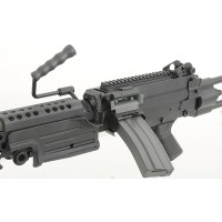 A&K FN Licensed Full Metal M249 PARA LMG (Black) 