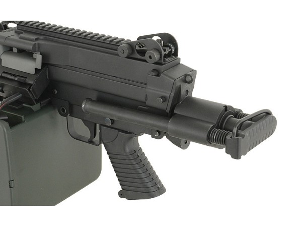 A&K FN Licensed Full Metal M249 PARA LMG (Black) 