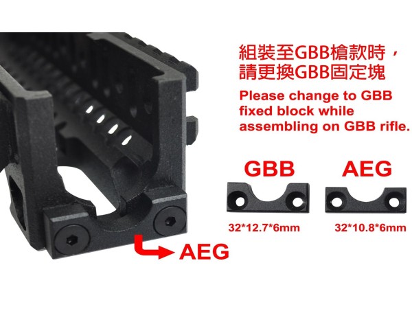 LCT ZenitCo Style AK B10M Rail System 