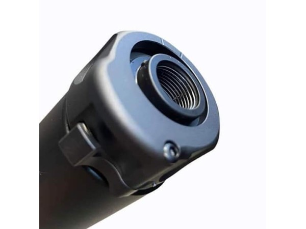 AngryGun SOCOM 762 Dummy Silencer Black / DE (14mm CCW) 