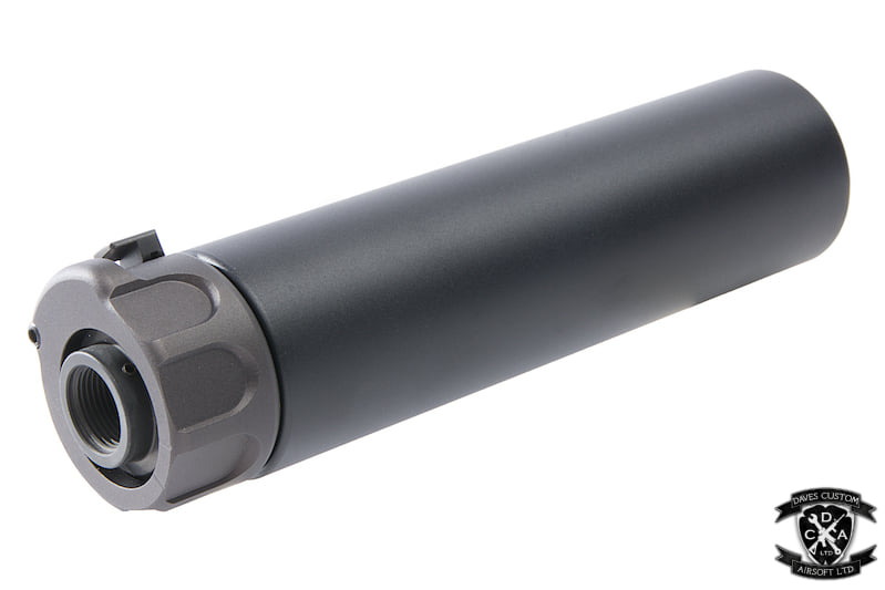 AngryGun SOCOM 556 Dummy Silencer Black / DE (14mm CCW)
