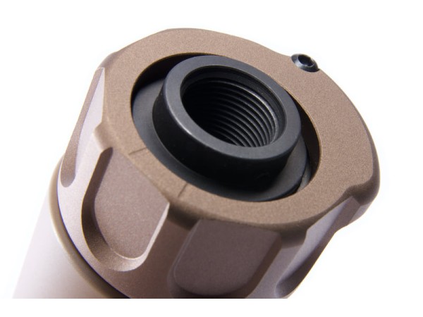 AngryGun SOCOM 416 Dummy Silencer DE (14mm CCW) 