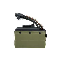 A&K electric box magazine 2,000 rounds for M249 with imitation ammunition (OD) 