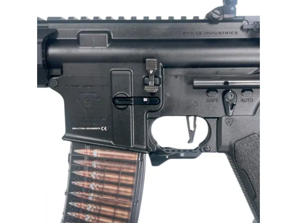 EMG Strike Industries Licensed CYMA CGS System 7" Strike Oppressor M4 GBBR (Black) EMG Strike Industries Licensed CYMA CGS System 7" Strike Oppressor M4 GBBR (Black)