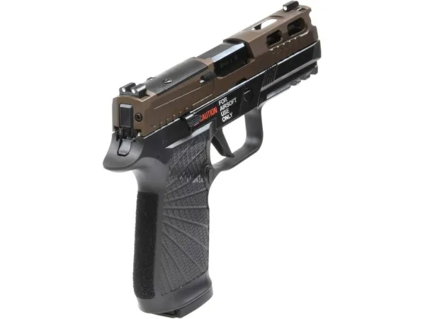 Para Bellum Custom P320 WC 3.9" GBB Pistol (Black / Bronze) Para Bellum Custom P320 WC 3.9" GBB Pistol (Black / Bronze)