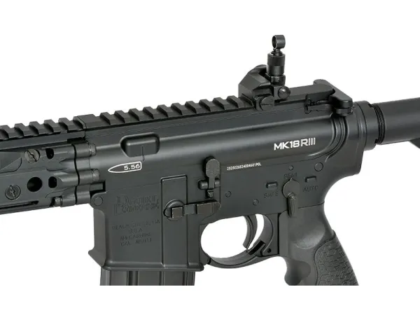 Golden Eagle / EMG DD4 MK18 RIII GBBR 10.3" (Black)