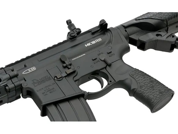 Golden Eagle / EMG DD4 MK18 RIII GBBR 10.3" (Black)