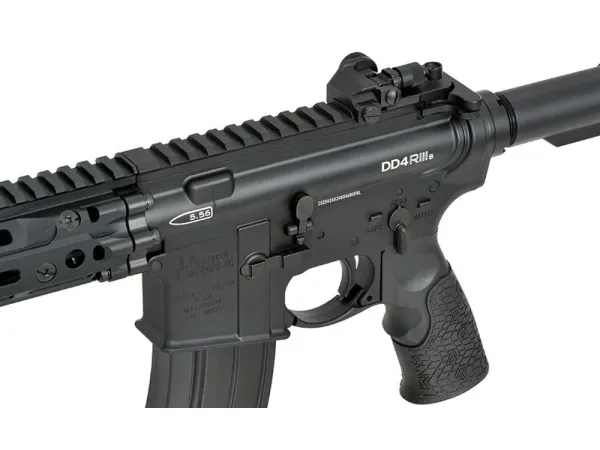 Golden Eagle / EMG DD4 MK18 RIII GBBR 11.5" (Black)
