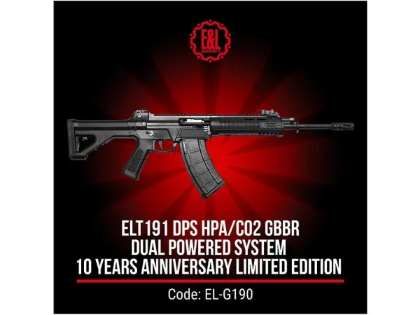E&L ELT191 DPS Dual Powered System HPA/CO2 GBBR 