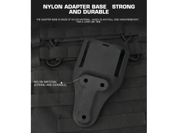 Big Foot - Tactical Holster Short Adapter Base (Black)