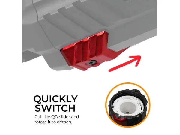 Acetech Quark R Shotgun Tracer Unit (Black)