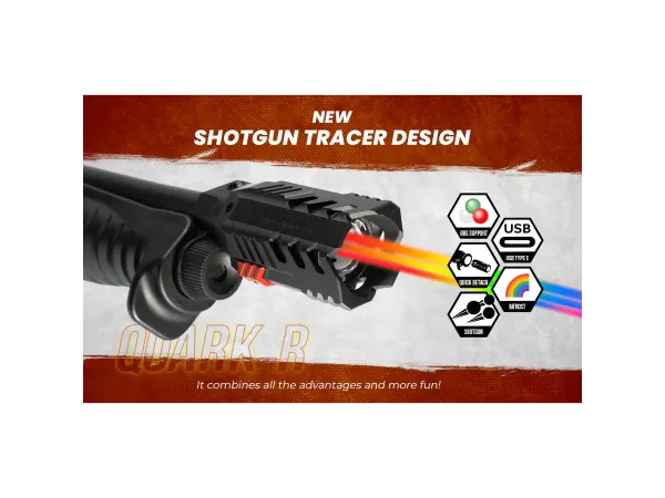 Acetech Quark R Shotgun Tracer Unit (Black)