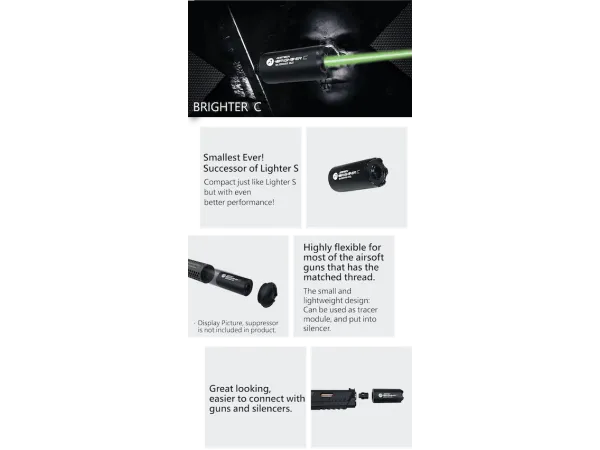 Acetech Blaster AK Tracer Unit (Black)