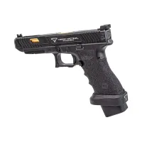 GHK Glock TTI G-34 Combat Master JW2 Gas Blowback Pistol (Premium Model)