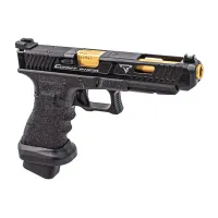 GHK Glock TTI G-34 Combat Master JW2 Gas Blowback Pistol (Premium Model)