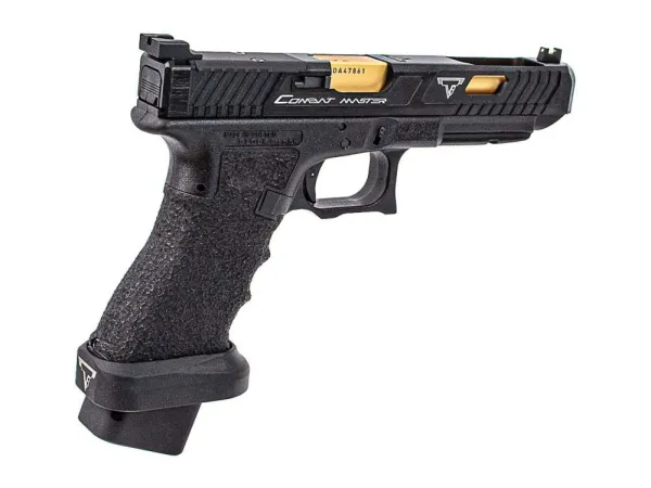 GHK Glock TTI G-34 Combat Master JW2 Gas Blowback Pistol (Premium Model)