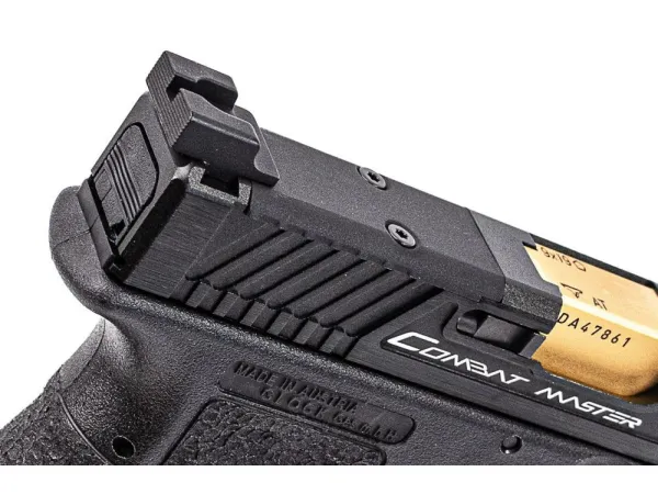 GHK Glock TTI G-34 Combat Master JW2 Gas Blowback Pistol (Premium Model)