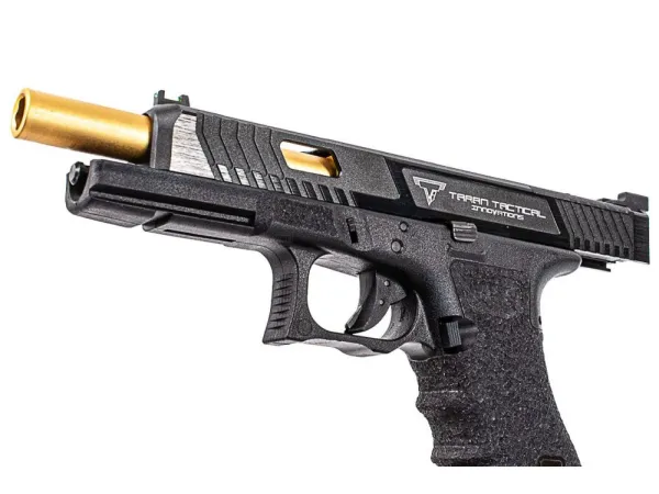 GHK Glock TTI G-34 Combat Master JW2 Gas Blowback Pistol (Premium Model)